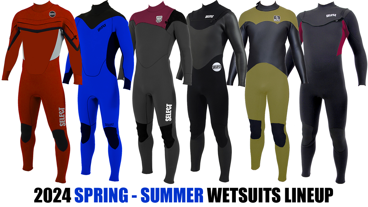SELECT WETSUITS 2024 SPRING - SUMMER LINEUP