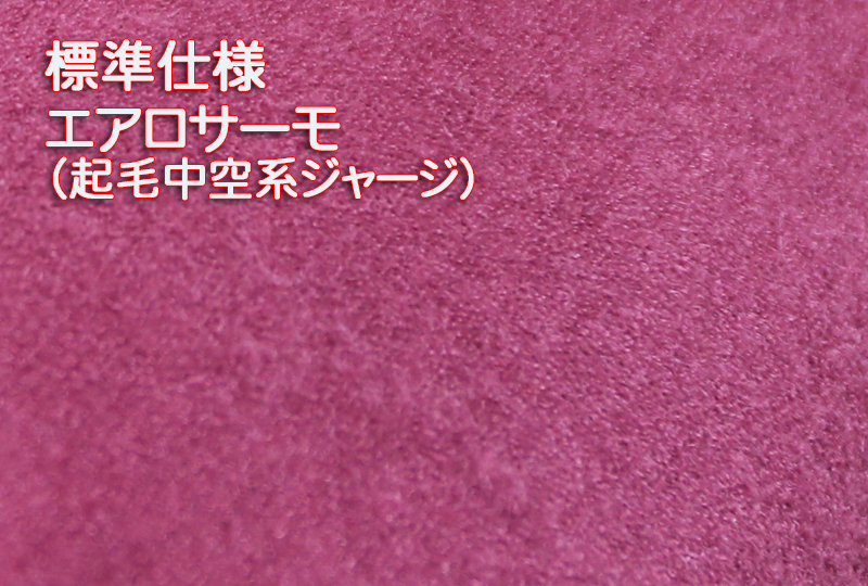 [標準仕様]エアロサーモ（起毛中空系ジャージ